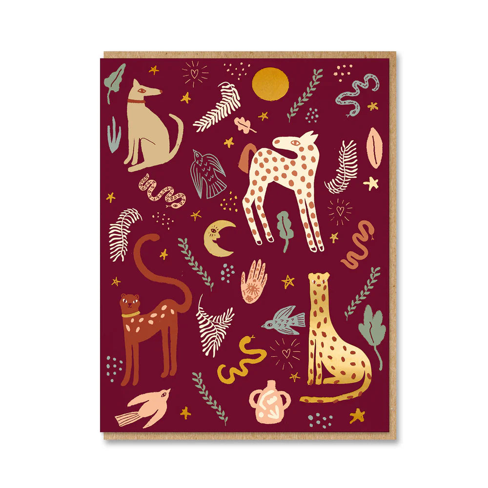 The Gathering greeting card
