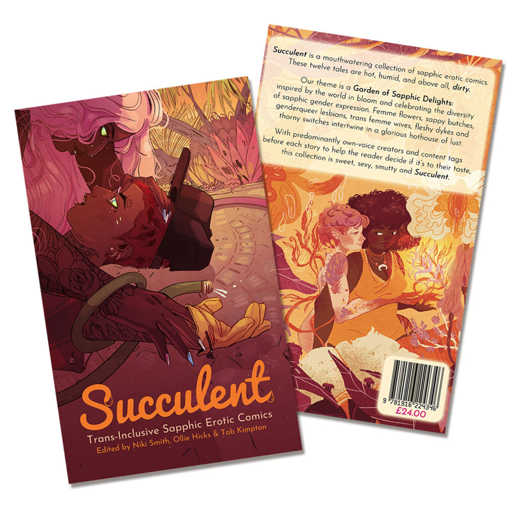 Succulent: Trans-Inclusive Sapphic Erotic Comics edited by Niki Smith & Tab Kimpton