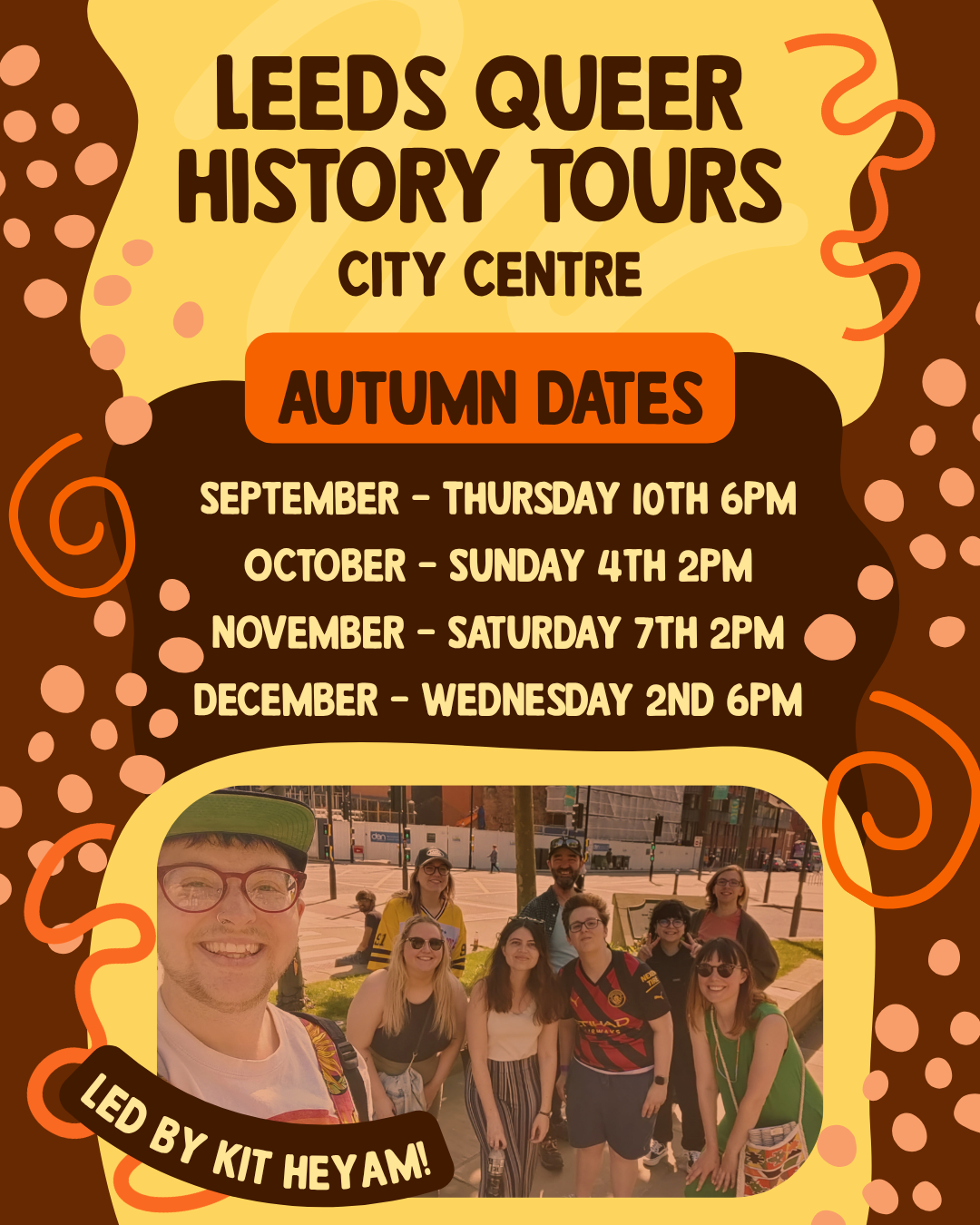 Leeds' Queer History Tour - City Centre (Autumn)