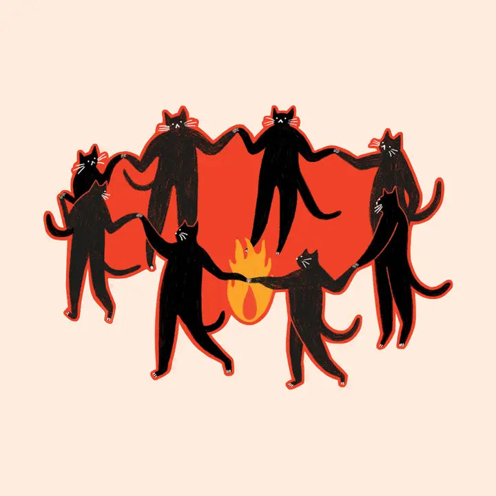 Culty Cats Sticker