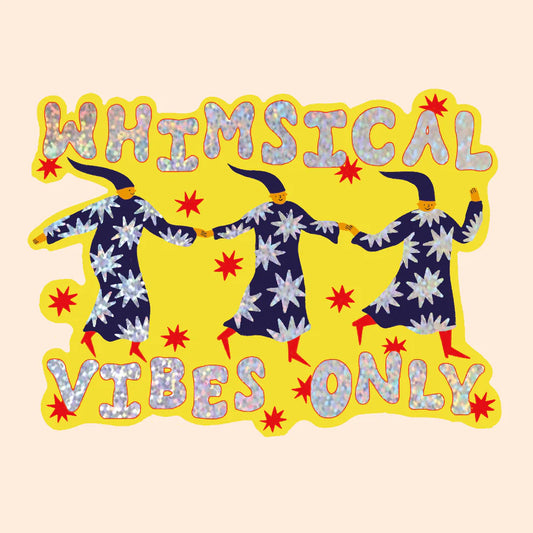 Whimsical Vibes Only Sticker