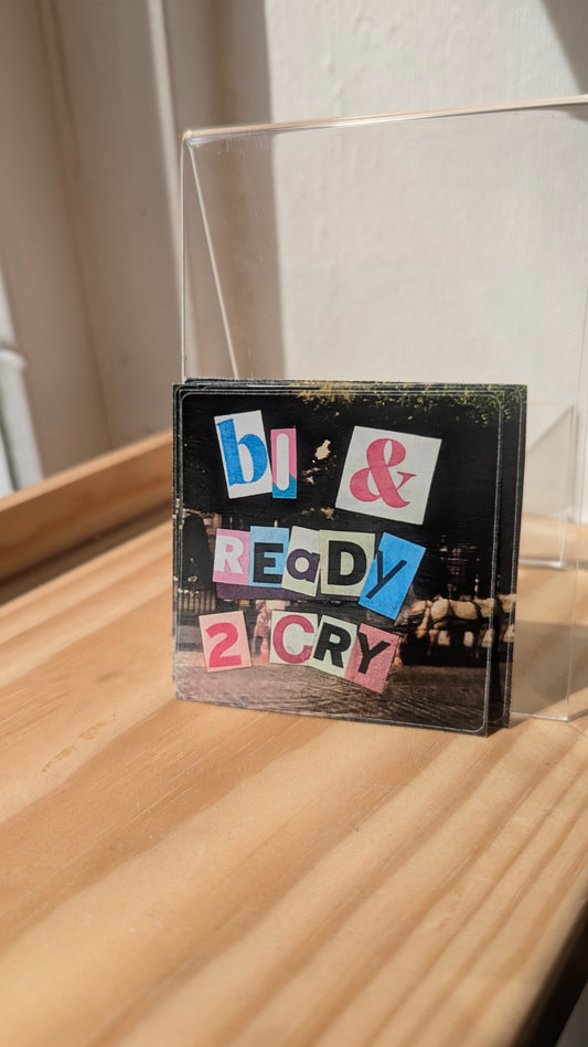 Bi & Ready 2 Cry - Artie is Arty sticker