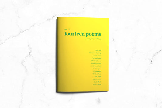 fourteen poems : an anthology of queer poetry; Issue 19