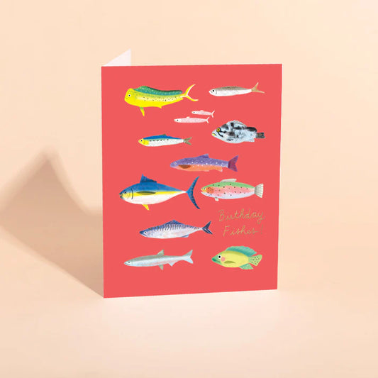 Birthday Fishes Card