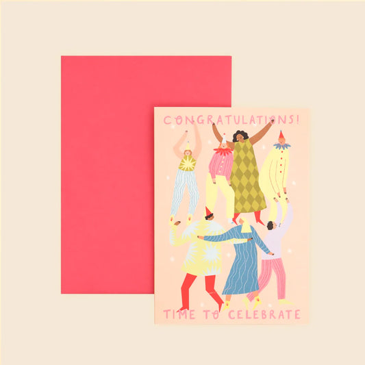 Congratulations! Time To Celebrate Card
