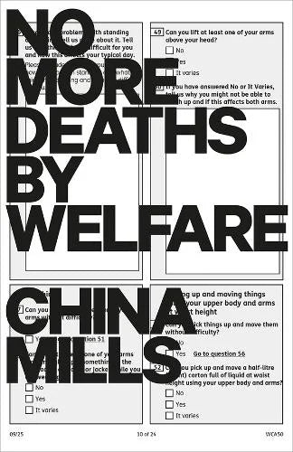 No More Deaths By Welfare by China Mills