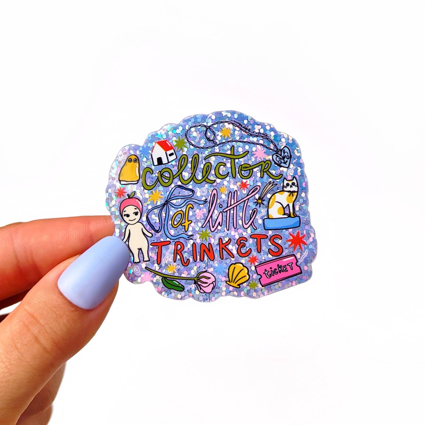 Trinket Collector sticker
