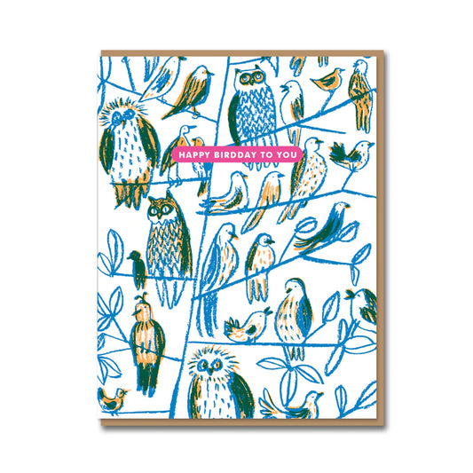 Happy Birdday To You Card