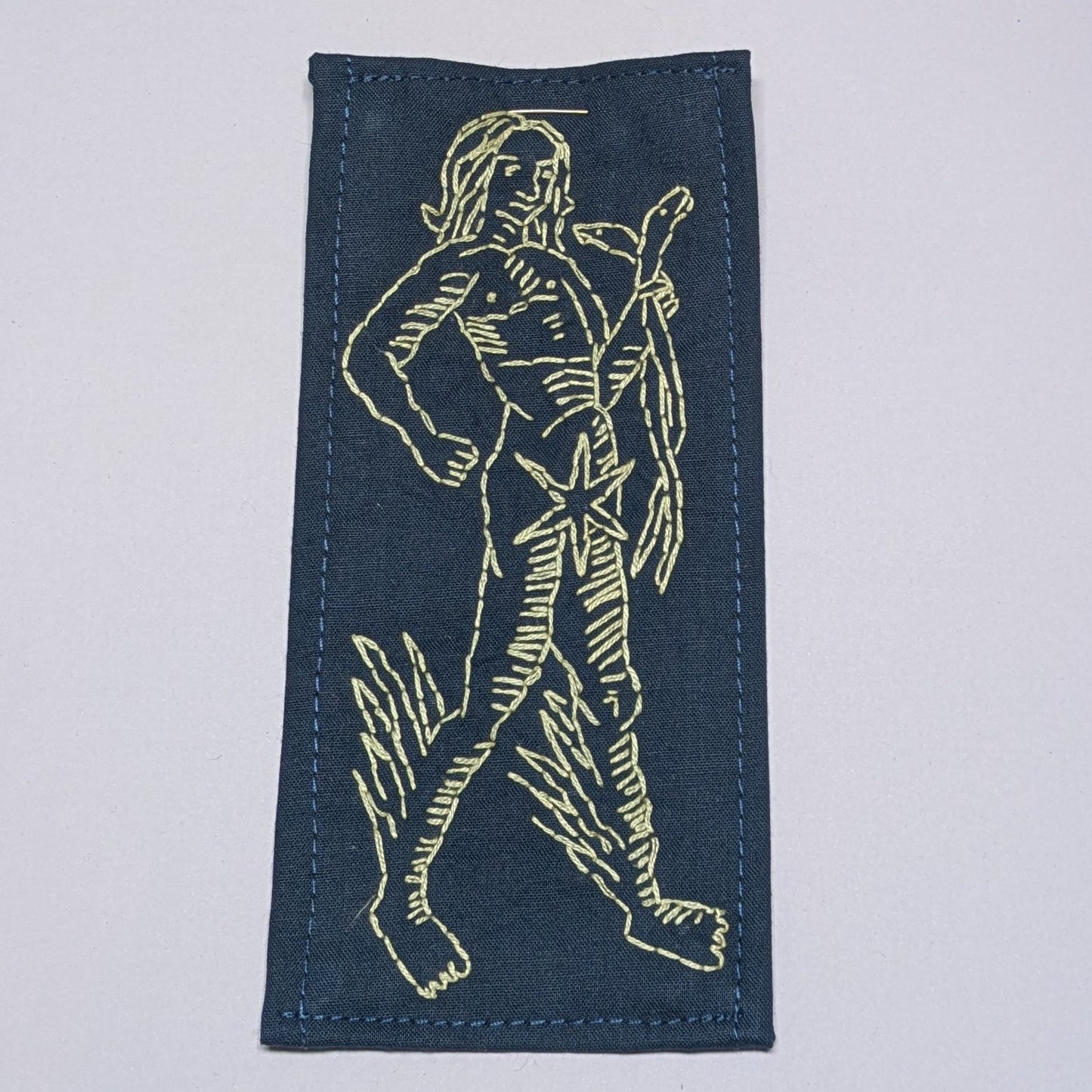 Mercury Hand Embroidered Patch