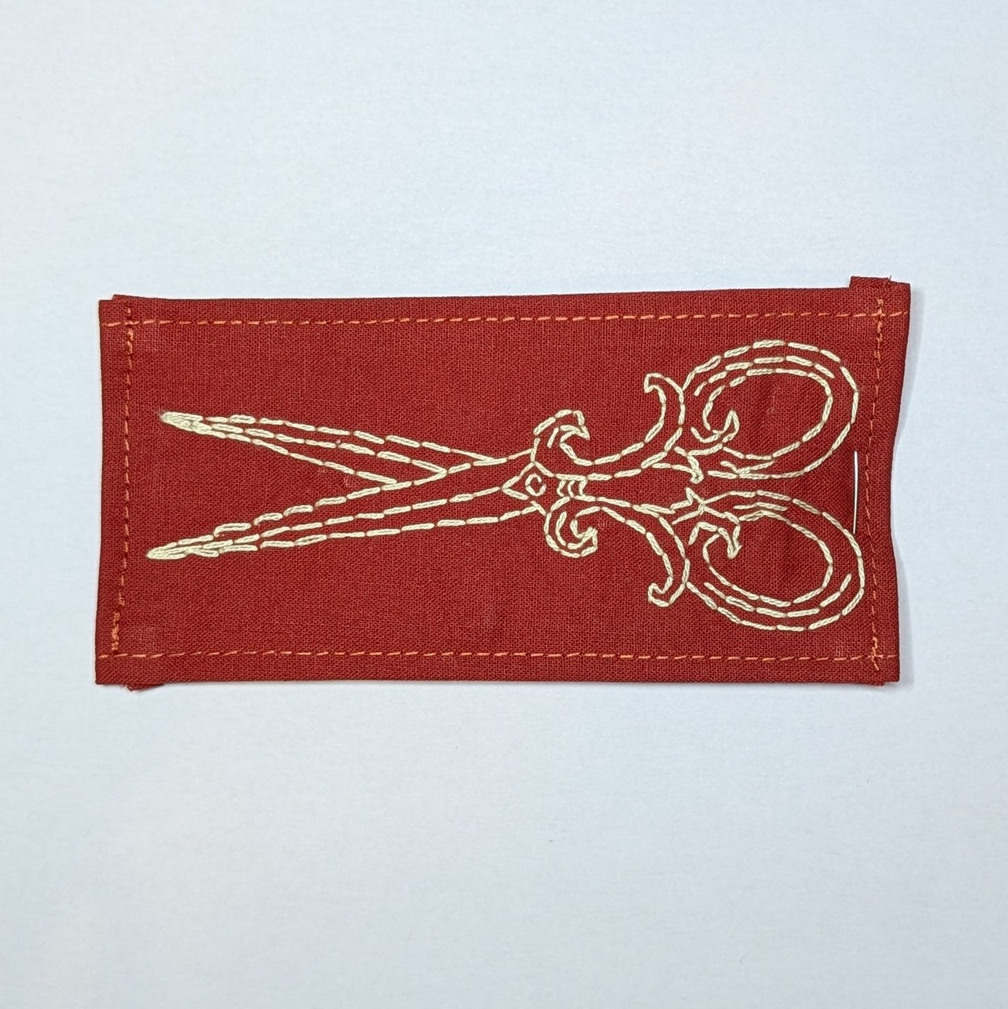 Scissor Me Hand Embroidered Patch