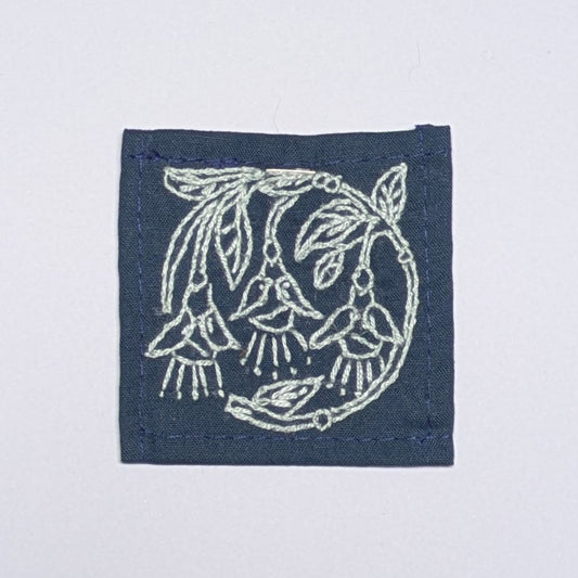 Bluebell Hand Embroidered Patch