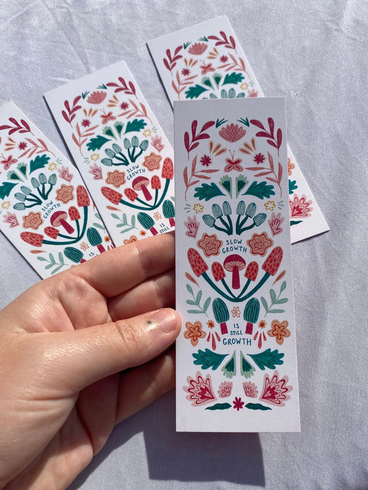 Positive Affirmation Bookmark ‘Slow Growth Is Still Growth’