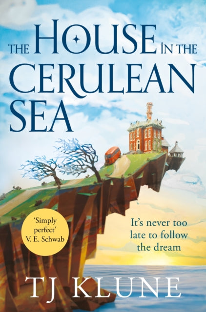 *Sprayed Edges* The House in the Cerulean Sea by TJ Klune