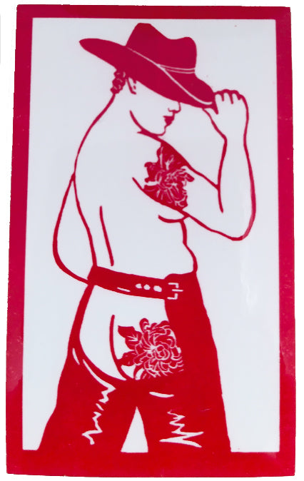 Cowbutch sticker